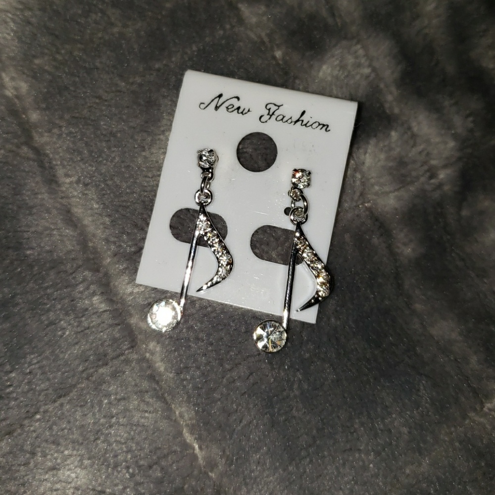 Music Note Earrings